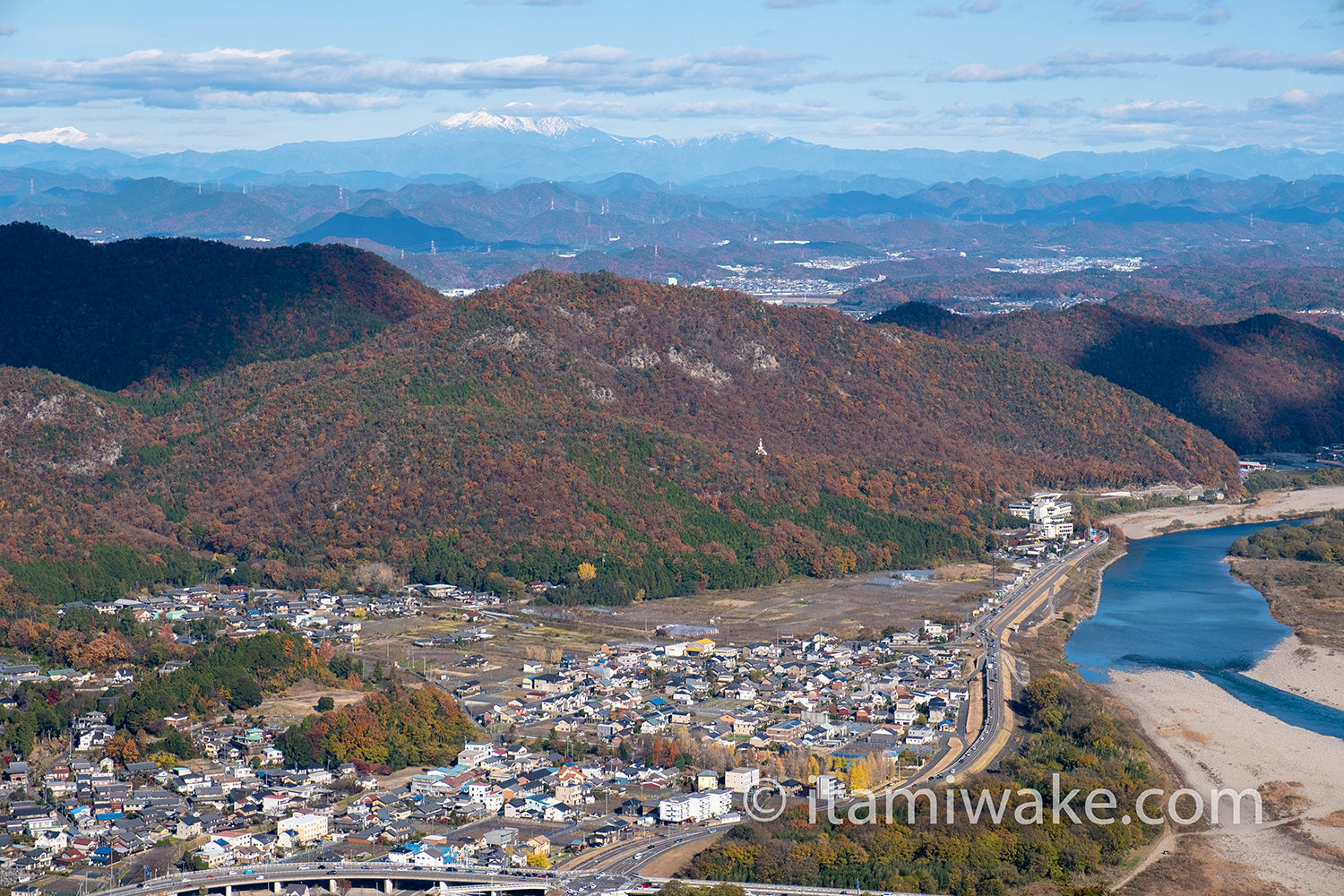 金華山からの眺め