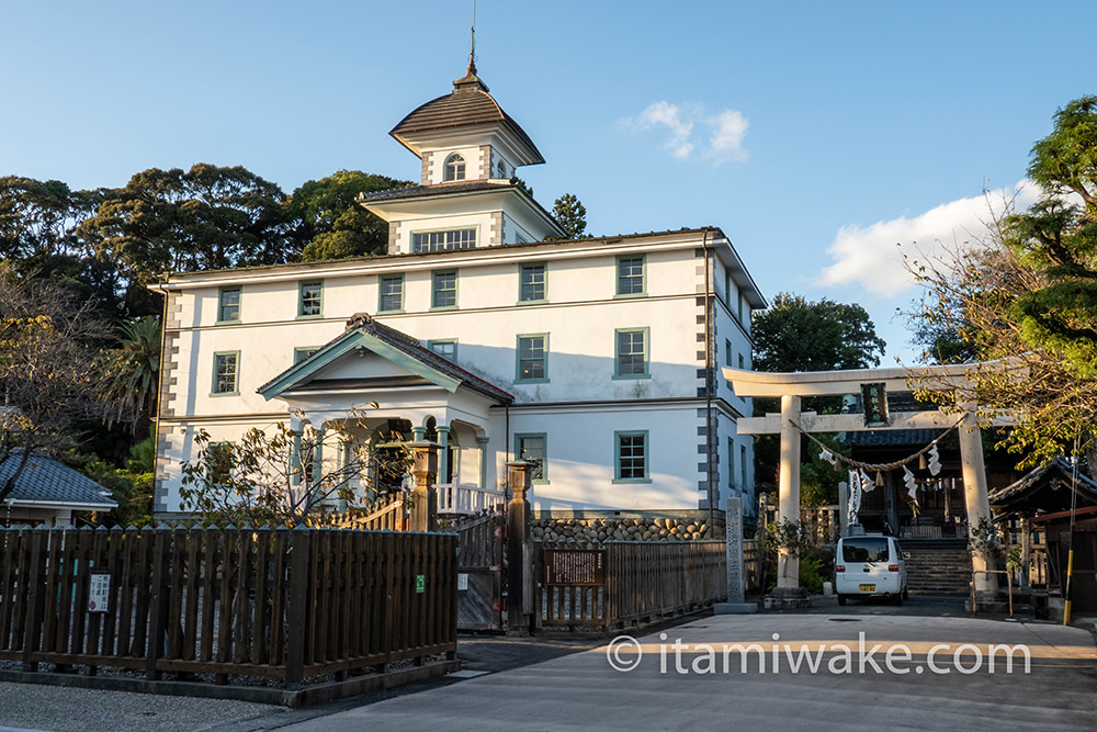 旧見付学校は静岡にある明治時代の木造小学校校舎