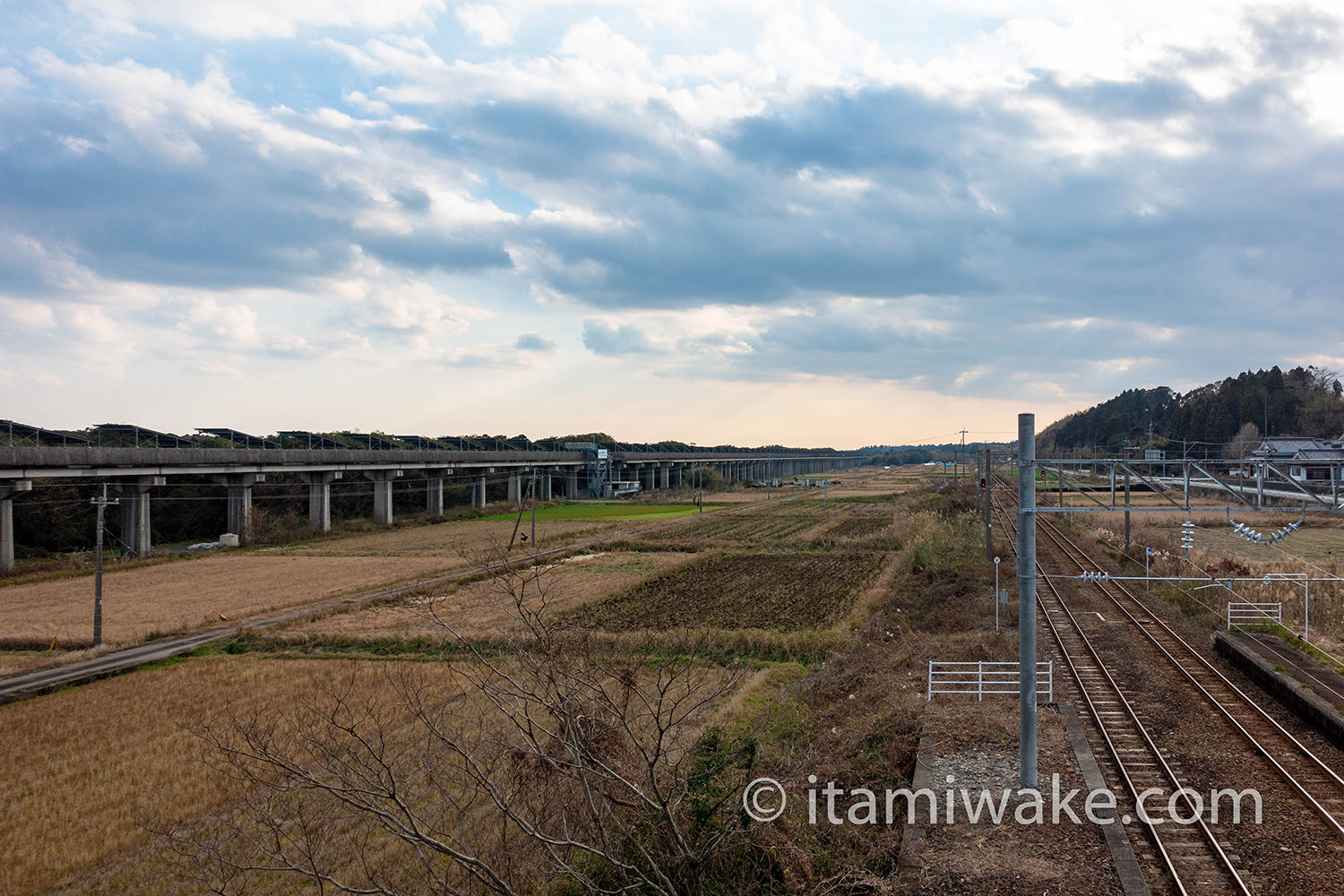 日豊本線とリニア実験線