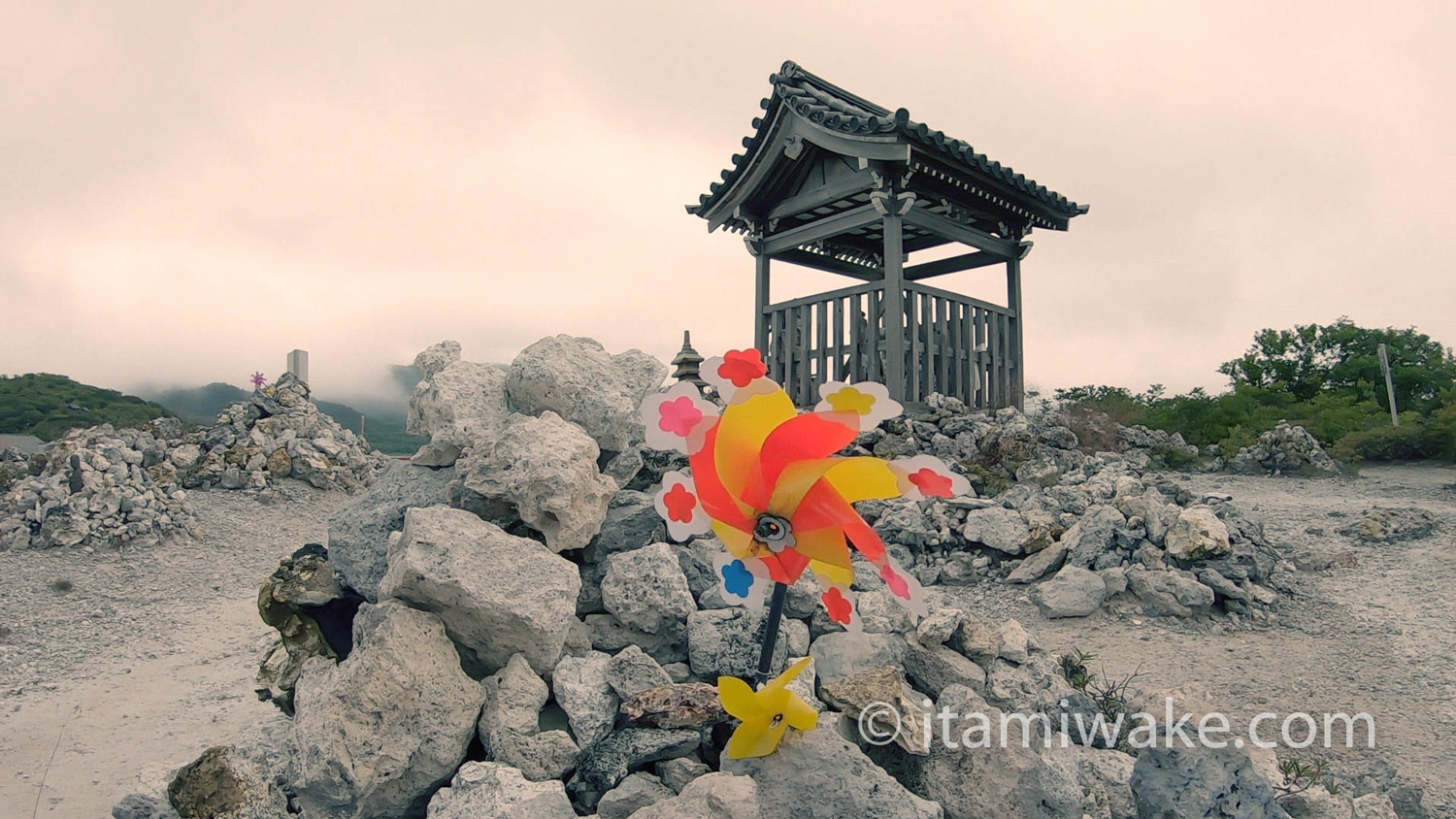 恐山にて