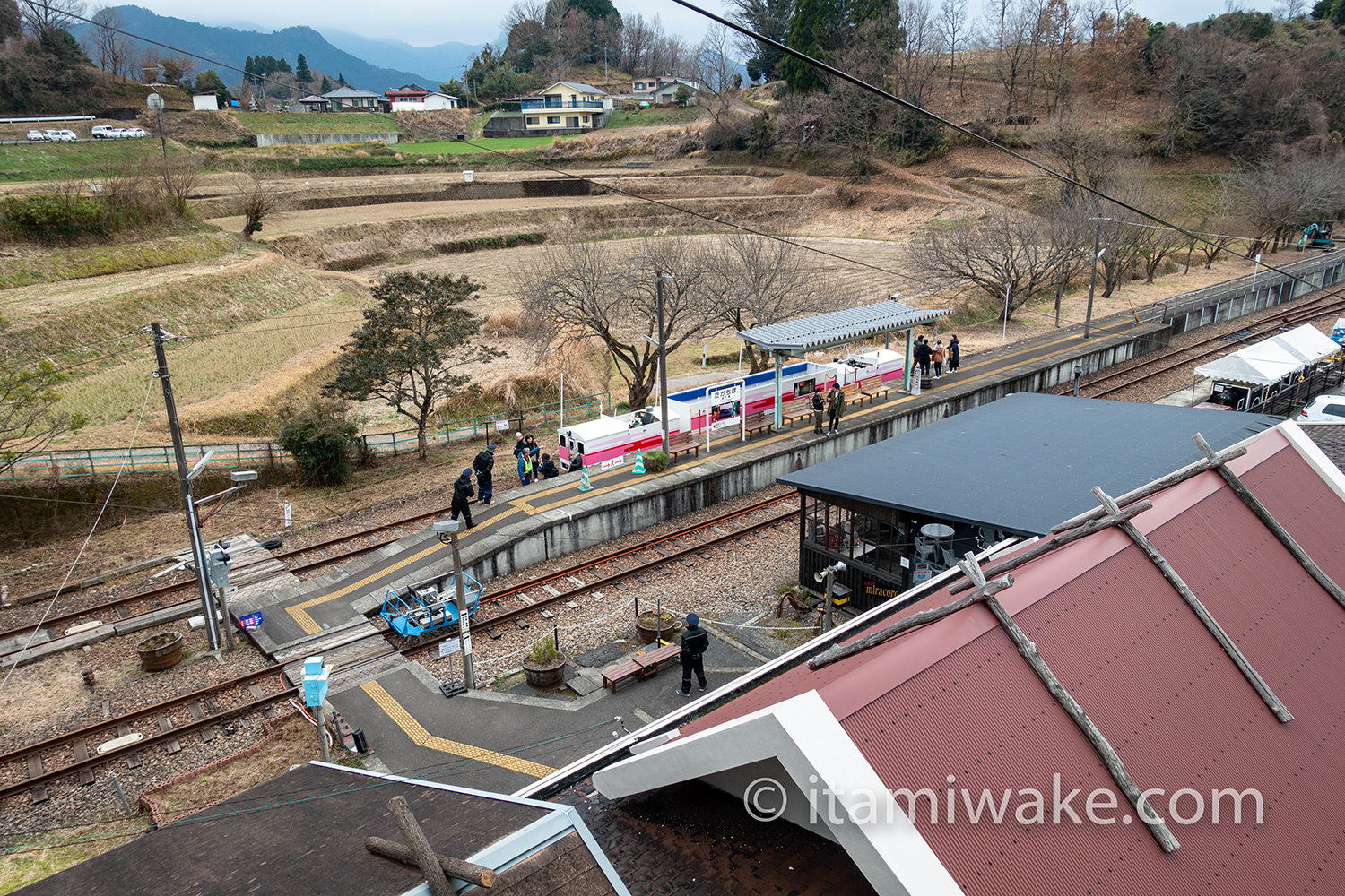 高千穂駅ホーム