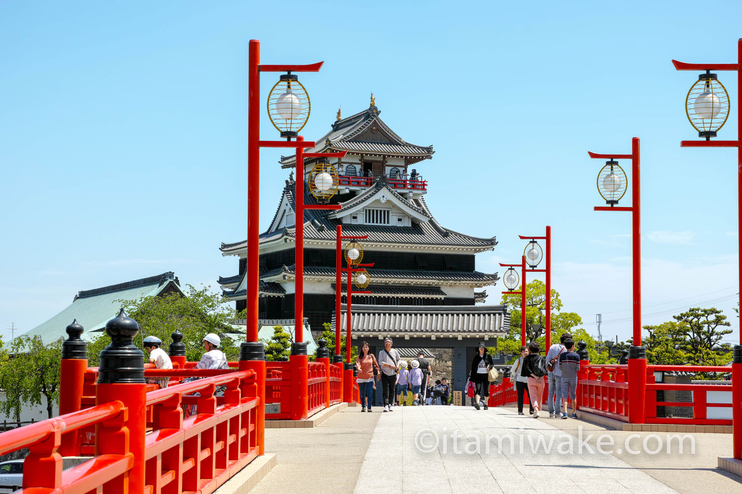 大手橋からの清洲城