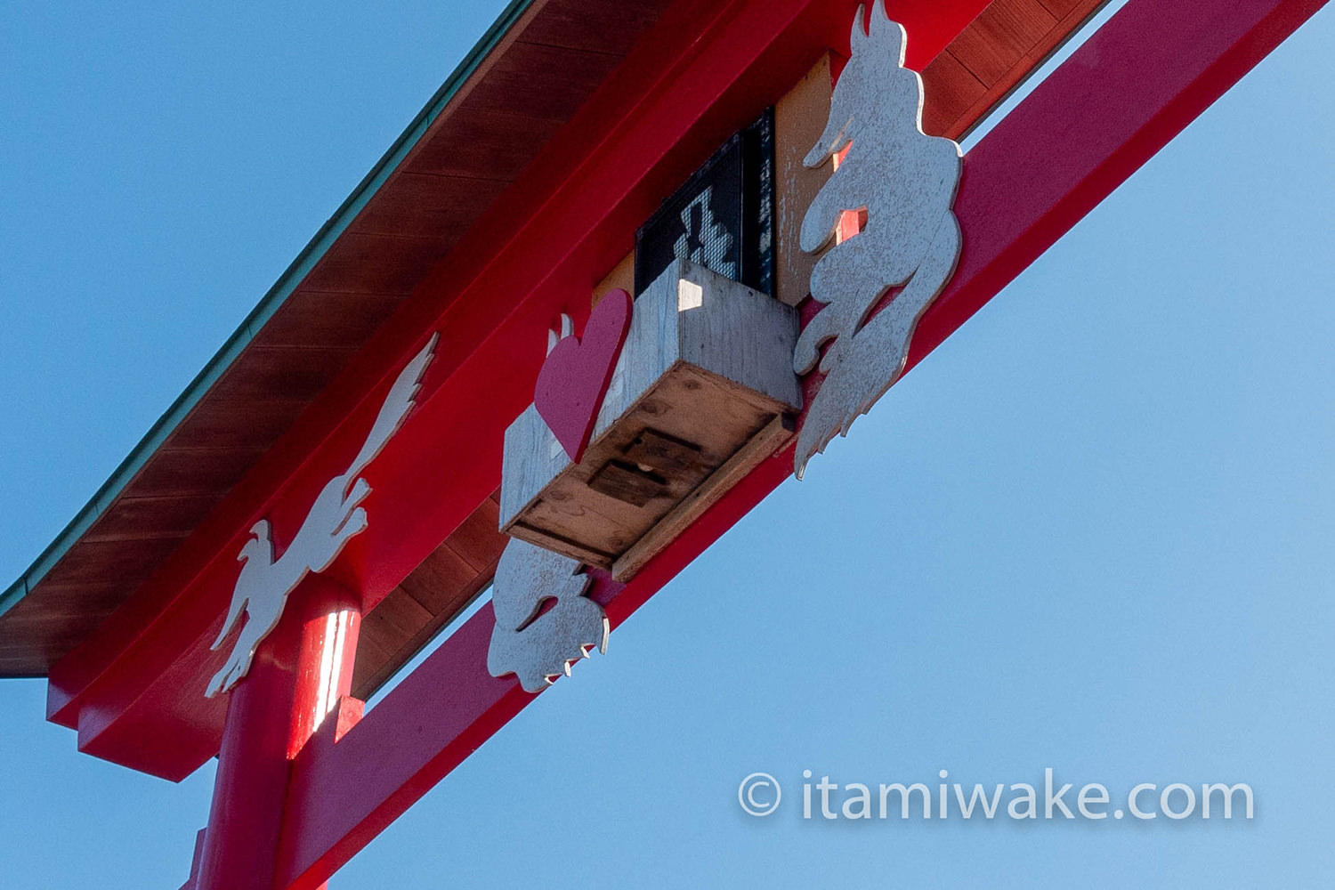 元乃隅神社の賽銭箱