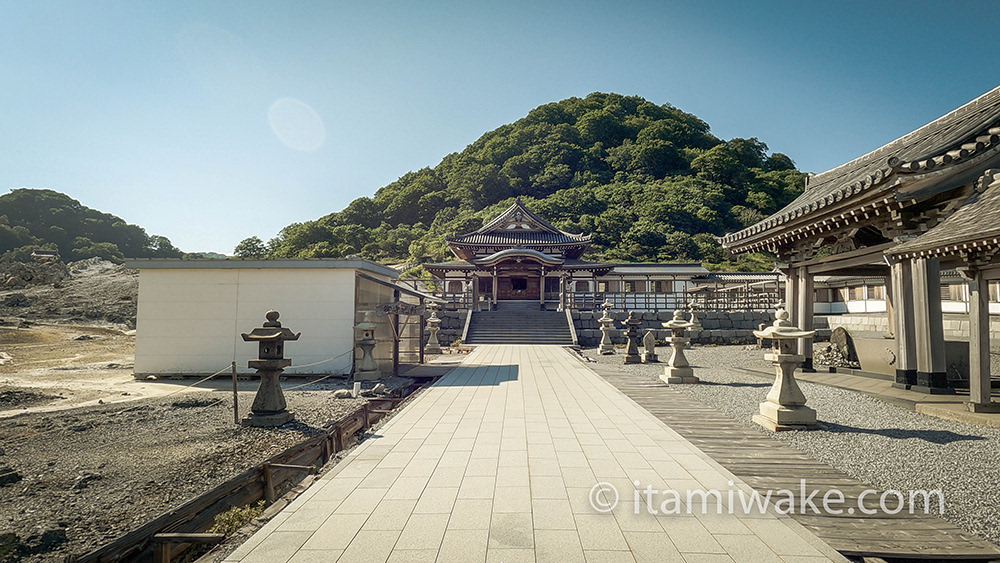 恐山境内