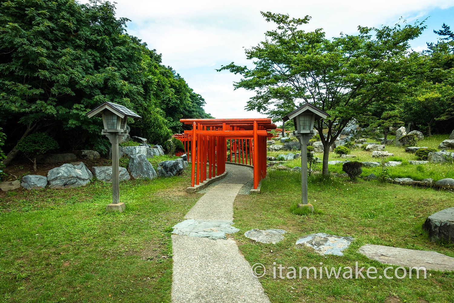 千本鳥居の入り口