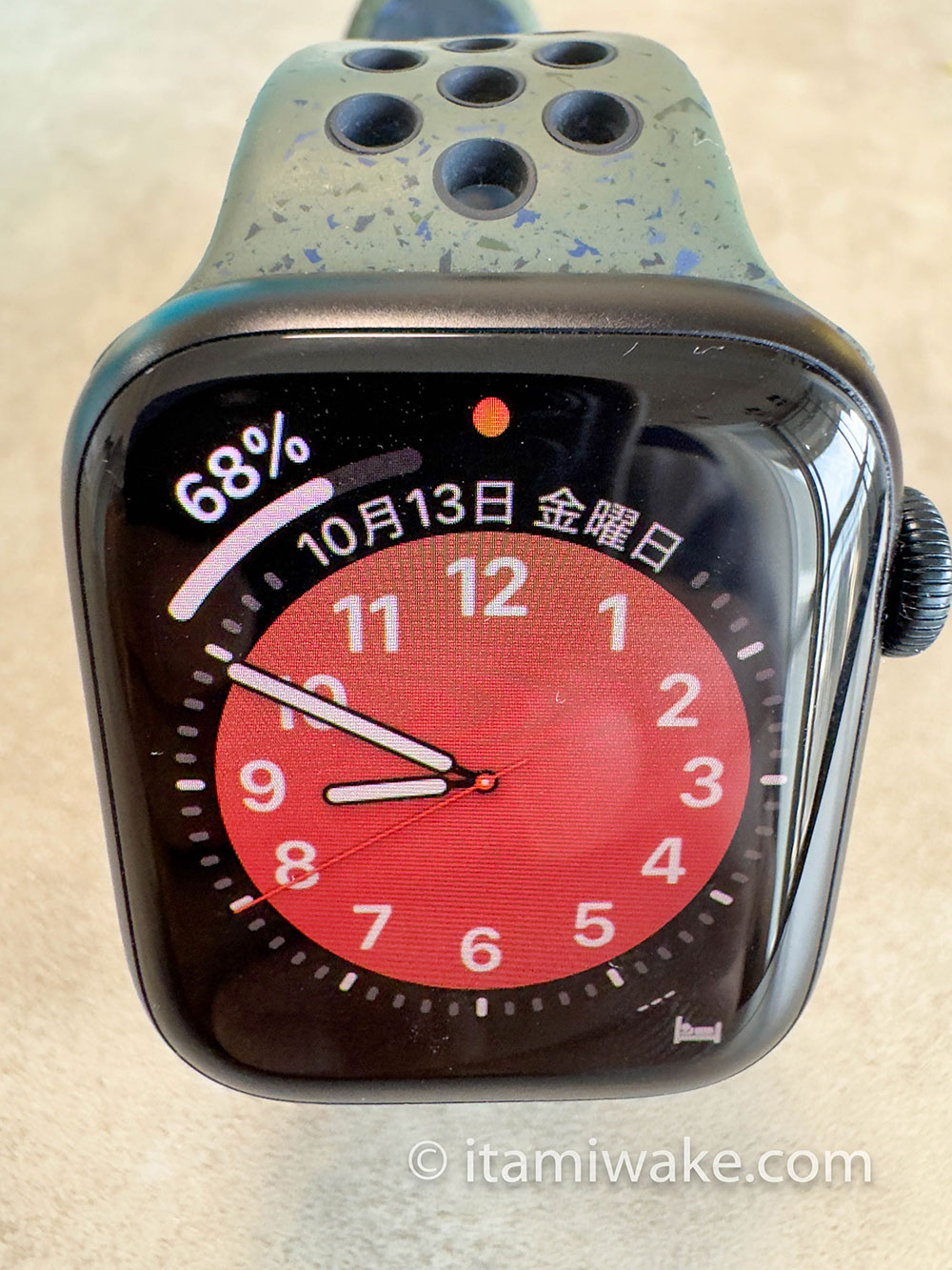 AppleWatchの画面