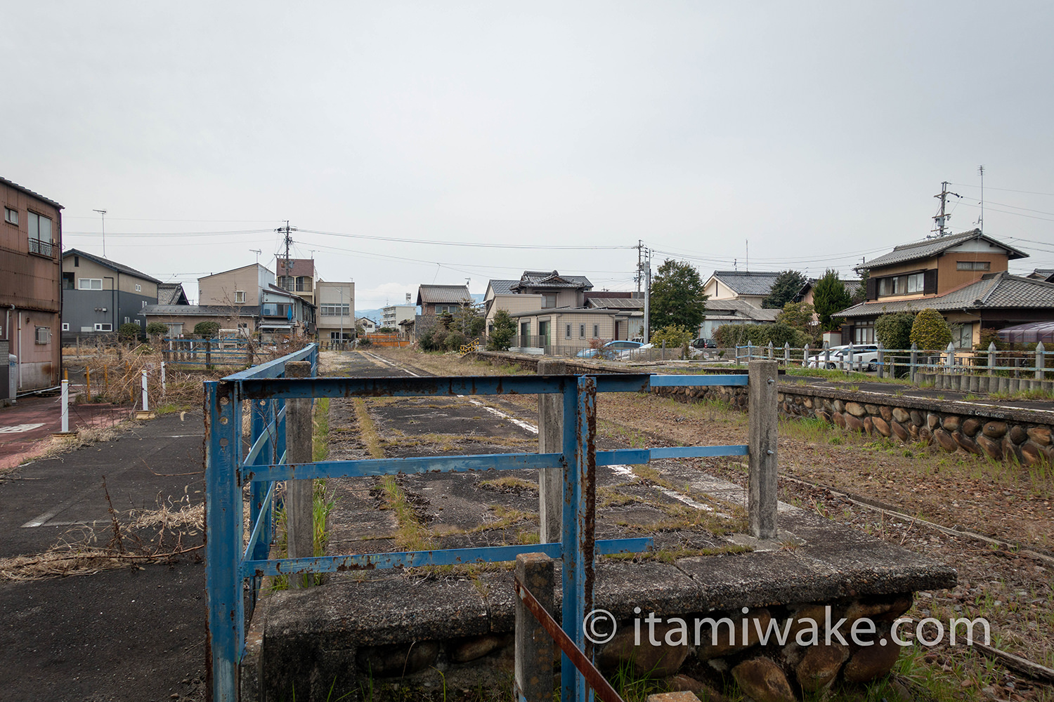 プラットホーム跡