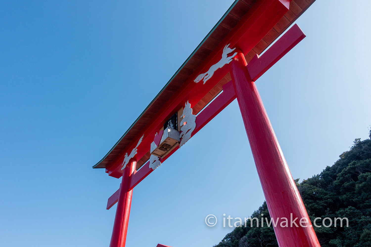 元乃隅神社の賽銭箱