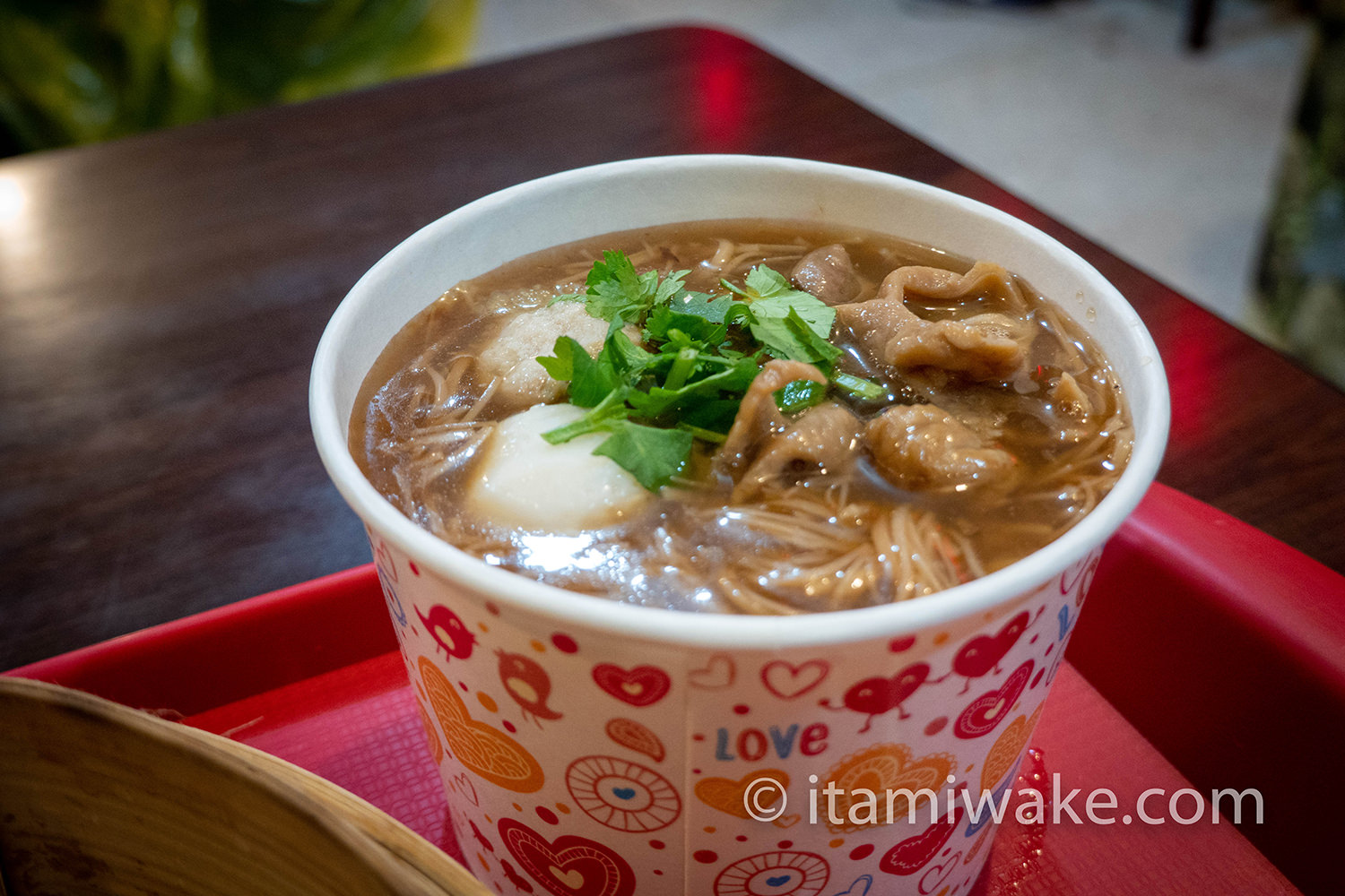 もつ入り麺線