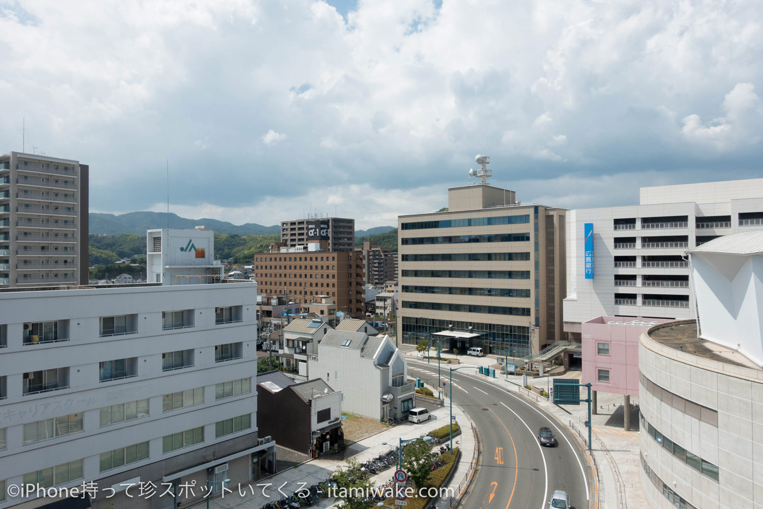 客室からの景色