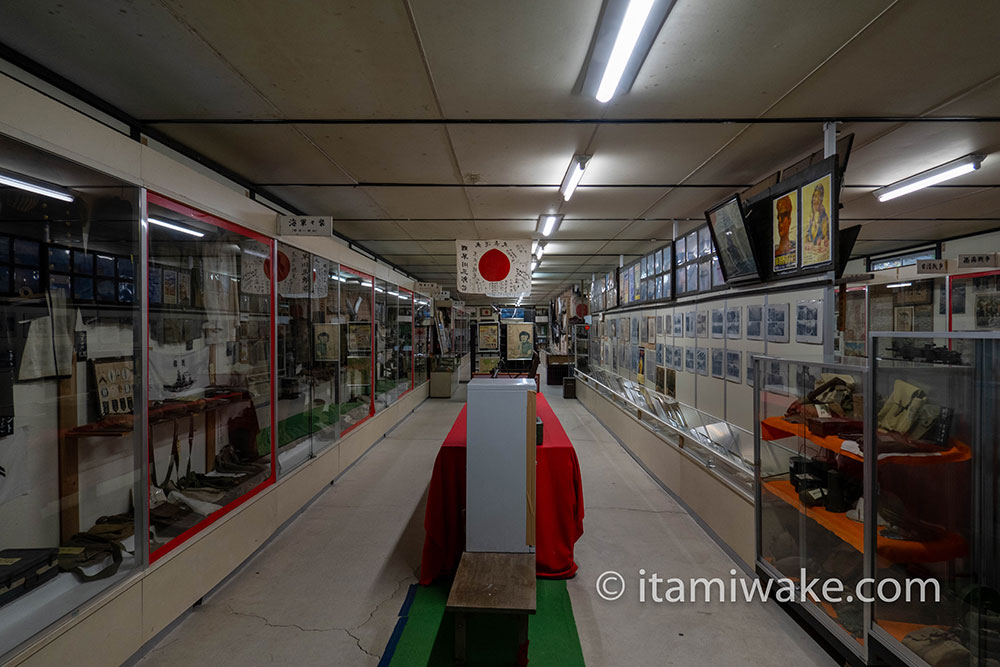 戦争博物館の展示