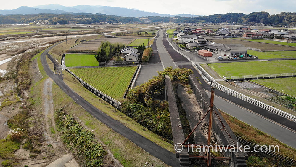 ここから豊前川崎駅までも未成区間