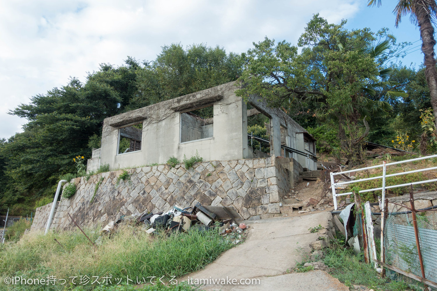 尾道の廃墟