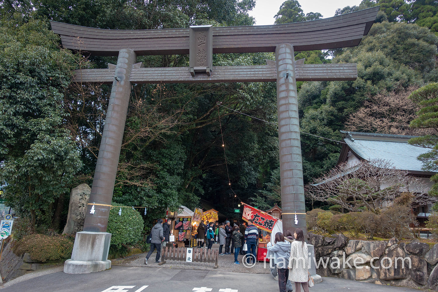 高千穂神社の鳥居