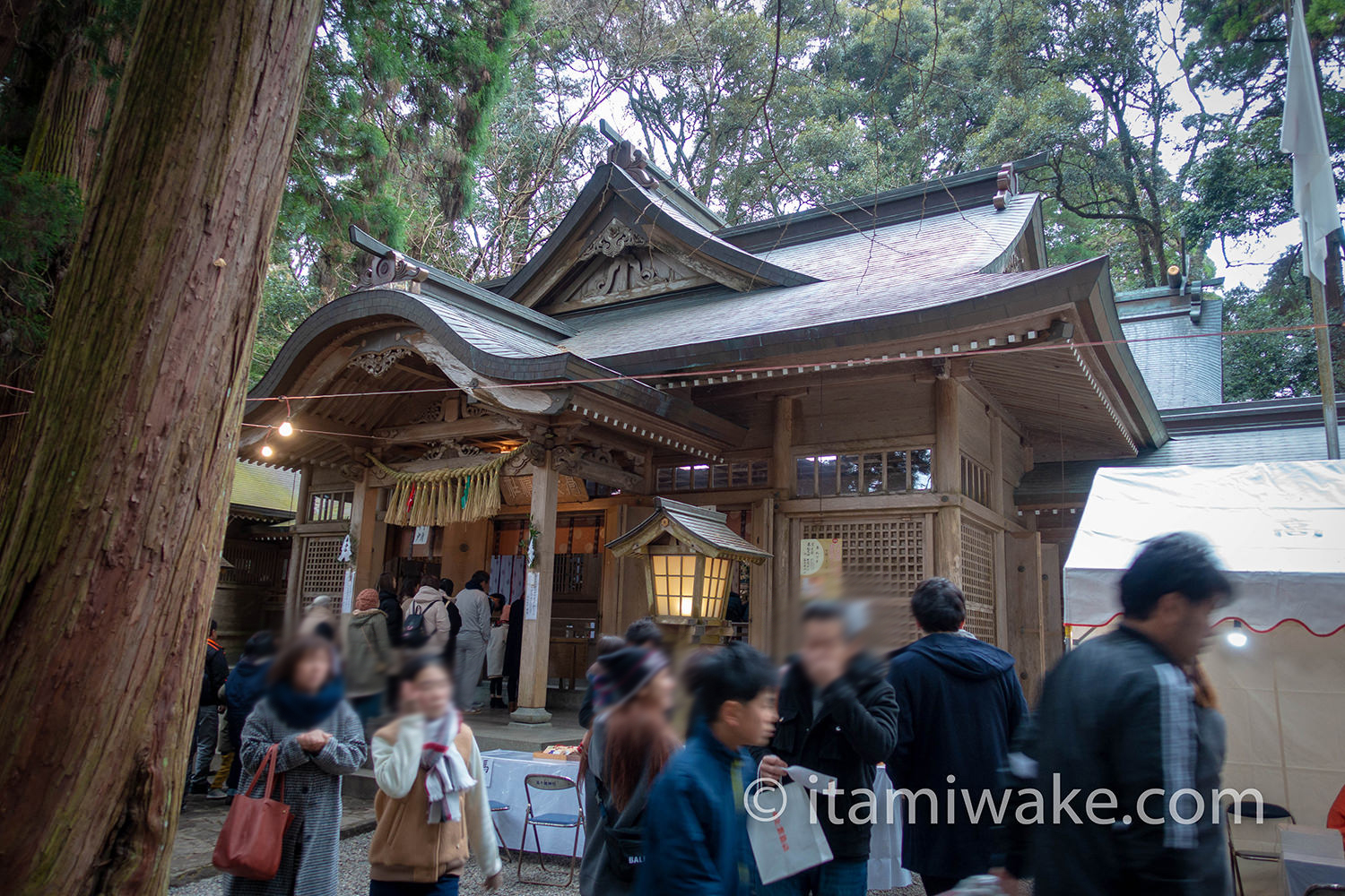 高千穂神社拝殿