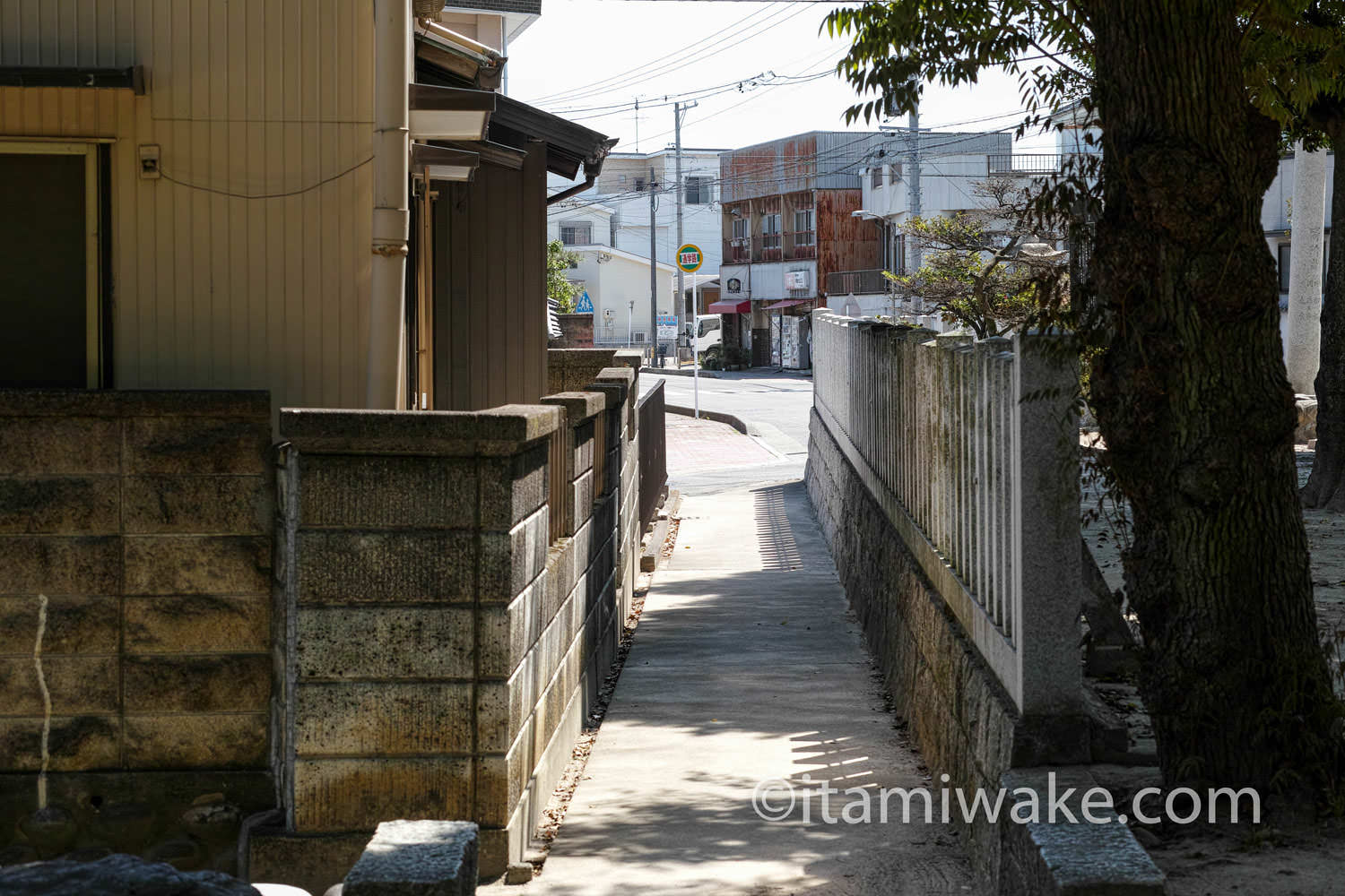 神社の小径