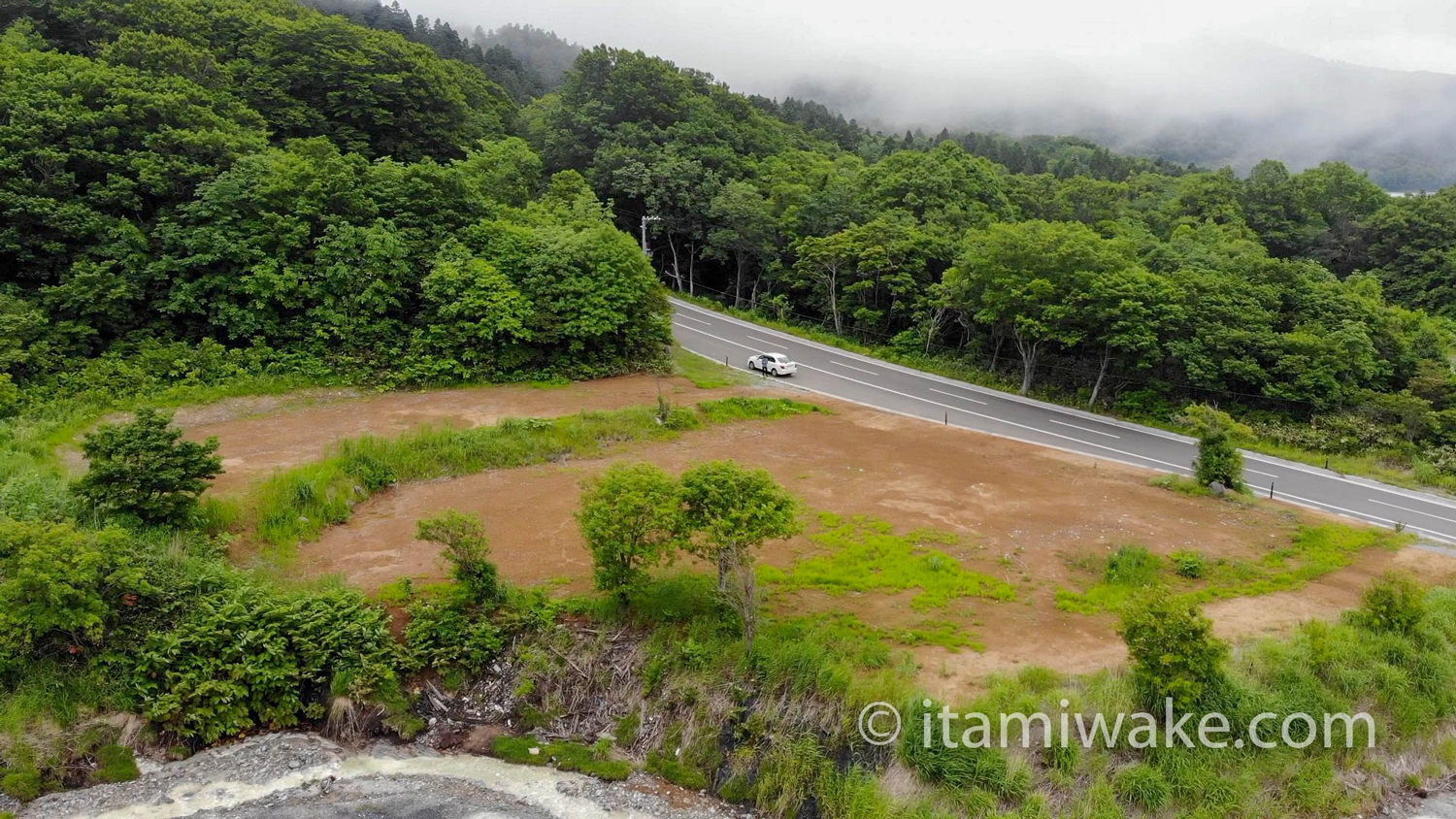 しゃくなげ荘の跡地