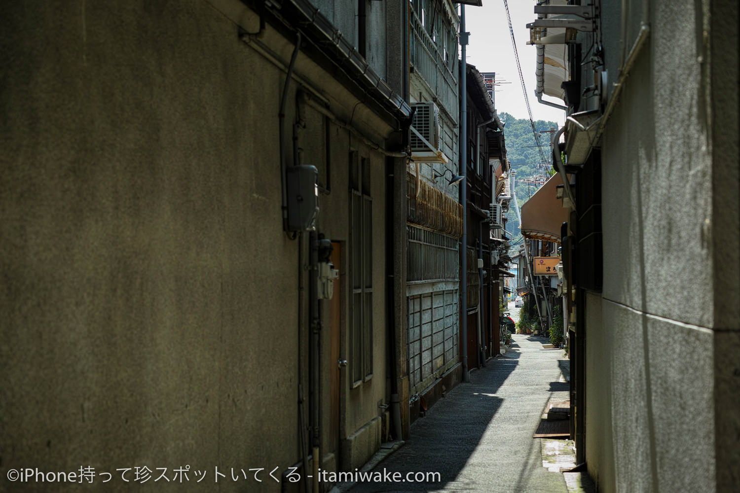 商店街の抜け道