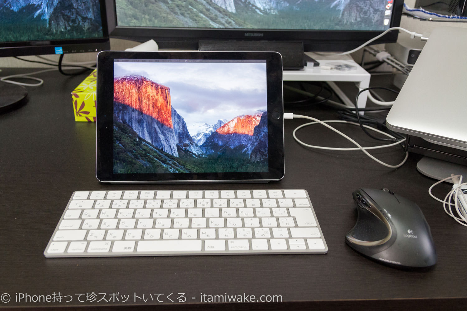 Mac_miniと繋がったiPad