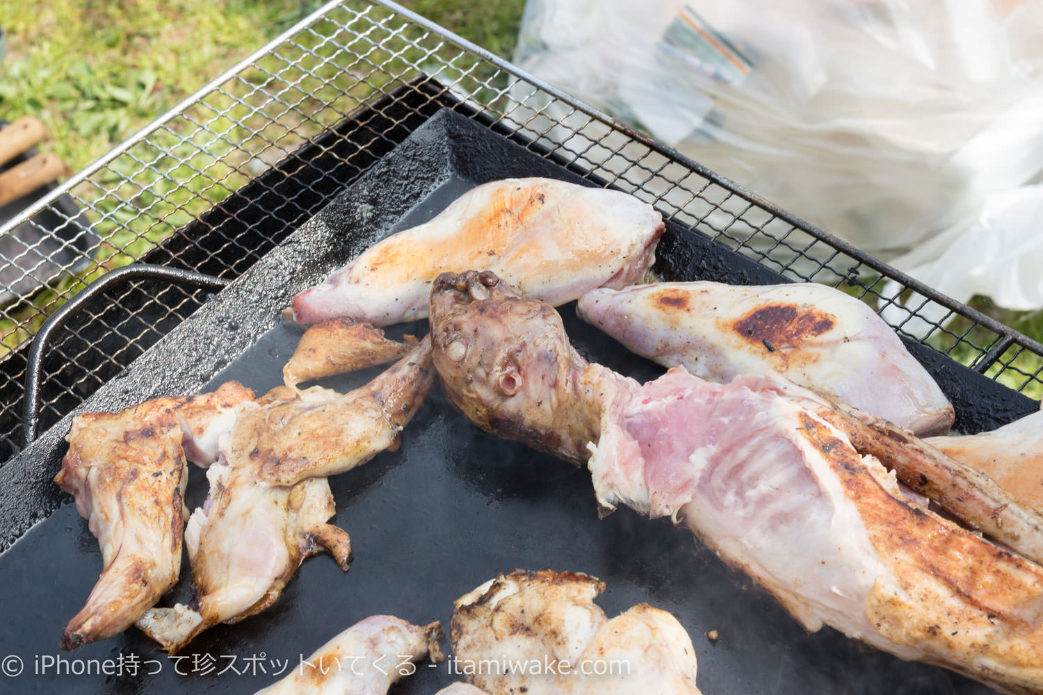 うさぎの丸焼き